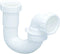 EZ-FLO 1-1/2 Inch Kitchen Sink Drain Pipe with Captive Nut and Reducing Washer, White Polypropylene, 35379...