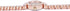 Gullor King Girl Royal Rose Gold Bracelet Watch Full Crystal Diamonds for Ladies Quartz Round...