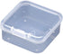5 Pcs Plastic Jewelry Storage Containers, Mini Clear Square Box Empty Case with Lid for Earplugs, Jewelry, Hardware or Other Small Crafts Boxes an...