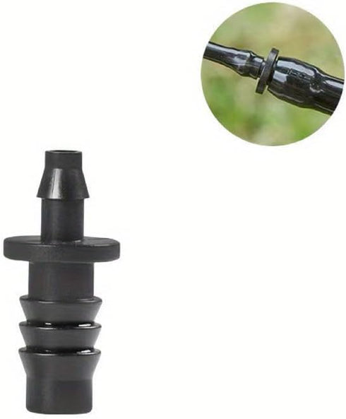 10PCS Drip Irrigation Fittings 1/4" To 5/16 Inch Barbed Reducing Couplings Drip Irrigation Fittings Drip Line Connectors For 1/4Inch And 5/16Inch ...