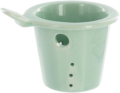 Amsterdam 2 Cup Ceramic Teapot with Infuser - Sea Foam - 23oz | Small Teapot for Loose Leaf Tea | Ceramic Teapots for Tea Party | Porcelain Tea Po...
