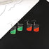 Funny Beaker Dangle Earrings - Acrylic Measuring Cup Potion Bottle Charms Drop Earrings for Halloween Mad Scientist Costume Jewelry...