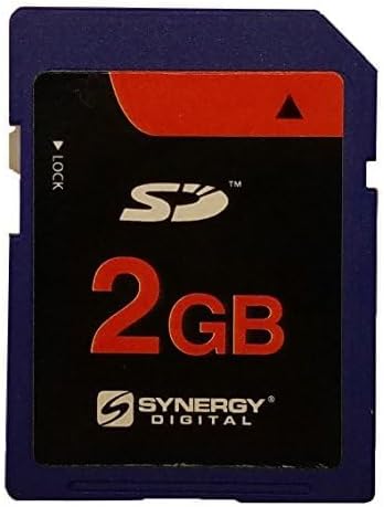 Synergy Digital Camera Memory Card, Compatible with Nikon D50 Digital Camera Memory Card 2GB Standard Secure Digital (SD) Memory Card...