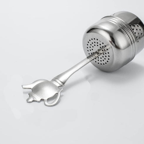Leden Tea infuser Stainless Steel Tea Strainer & Steeper for Loose Tea, Cute Teapot Shaped Tea Filter for Mug, Tea Cup 1 Pack...