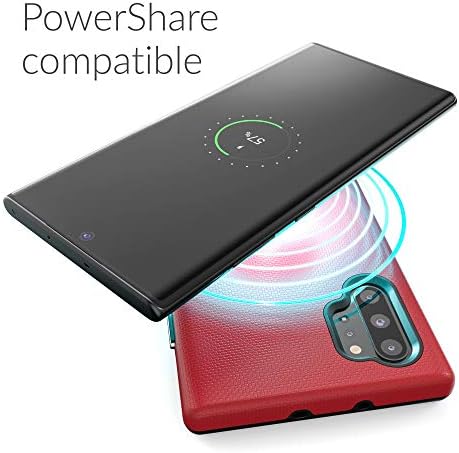Crave Note 10+ Case, Dual Guard Protection Series Case for Samsung Galaxy Note 10 Plus - Red...