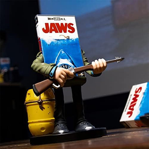 by Numskull Jaws VHS Wireless Charger Phone Holder - Compatible with Qi-Enabled Devices, Fast Qi - Official Jaws Merchandise...