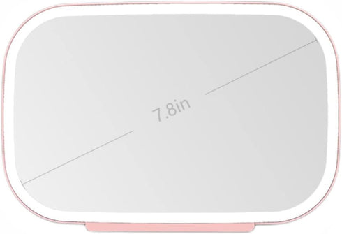 Car Visor Vanity Mirror with LED Lights USB Rechargeable Travel Makeup Mirror 3 Light Mode Sun Visor with Touch Sensor Built-in Lithium Battery...
