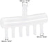 uxcell 8mm to 4mm 6 Way Aquarium Air Line Tubing Splitter Connector Fish Tank Plastic Air Flow Divider Oxygen Splitter Lever Valve...