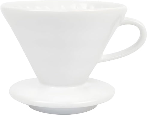 Pour Over Coffee Maker, Single Cup Coffee Dripper, Manual Porcelain Slow Brewing Accessories for Travel, Camping, Office, Home, Cafe, Coffee Gifts...