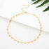 Blue Drop Gold Plated Star Necklace For Women Star Choker Necklace Simple Statement Jewelry Gift...