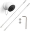 Anti-Drop Security Chain Nest Camera Mount Compatible with Google Nest Cam (Battery) Outdoor Camera Protect Bundle Function, 2 Pack (Cam Not Inclu...