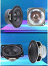 Fielect 4Pcs 8 Inch Black Notch Speaker Rubber Edge Surround Rings Replacement Parts for Speaker Repair or DIY...