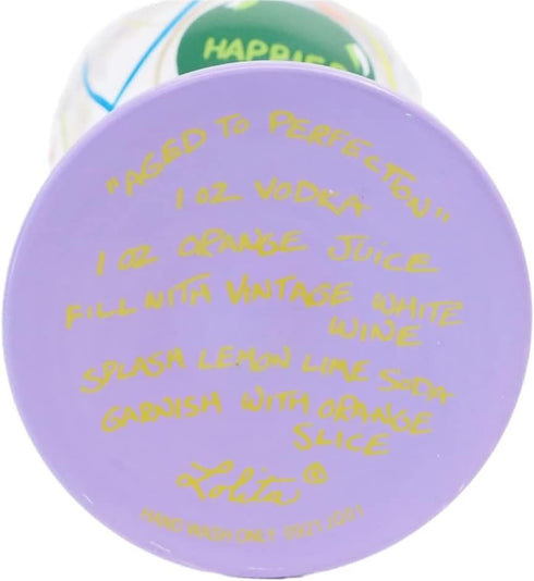 Lolita Aged to Perfection Birthday Artisan Painted Wine Glass...