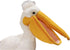 Cute Life Like Pelican Bird Stuffed Animal Plush Toy Simulation Nature Bird Doll Children Birthday Gift 16in...
