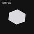 100 Count English Paper Piecing Hexagon 10mm Shapes Paper Quilting Templates Patchwork English Paper Piecing Supplies for Quilting Sewing DIY Craf...