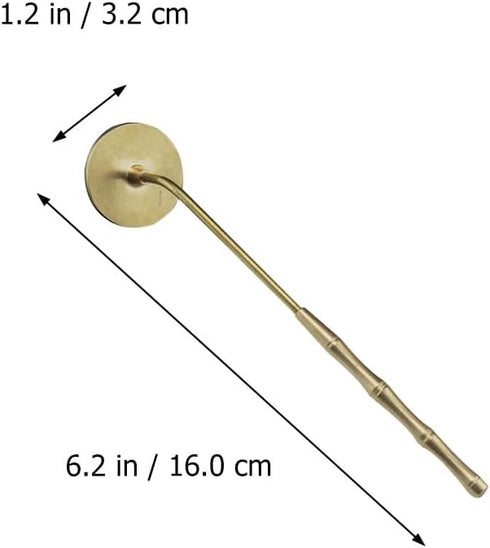 NUOBESTY Incense Ash Long Handle Incense Ash Press Seal Stick Shovel DIY Fragrance Accessories for Home Shop Decor...