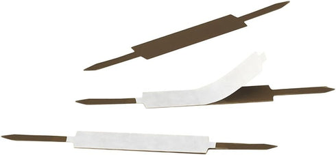 Smead Self-Adhesive Fastener, 1" Capacity, Brown, 100 per Box (68210)...
