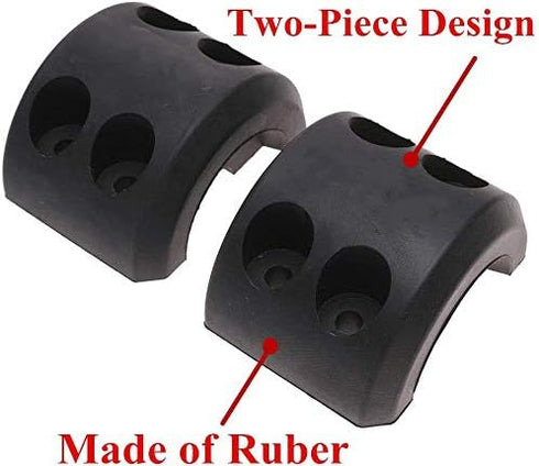 Rubber Hook Stopper Winch Cable Line Saver for ATV UTV SUV Model Compatible with Wrangler Polaris RZR Sportsman KA-WASAKI SU-ZUKI Arctic Cat Golf ...