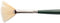 Winsor & Newton Winton Hog Bristle Brush-Fan #1, 1, Green...
