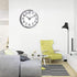 TopOne Silent Wall Clock,Battery Operated 12 inch Accurate Sweep Movement Silver Aluminum Quartz Kitchen/Home/School Patio Decor(White)...