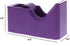 JAM PAPER Colorful Desk Tape Dispensers - Purple - Sold Individually...