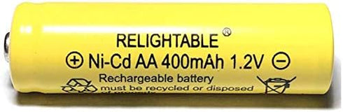 400mAh AA NiCd 1.2v Rechargeable Batteries Garden Solar Ni-Cd Light LED F (Pack of 20)...