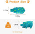 WishLotus Natural Latex Dog Squeaky Toy, Pig-Shaped Dog Chew Toys for Teeth Cleaning, Mini Puppy Chew Toy for Small Dogs to Relieve Stress and Red...