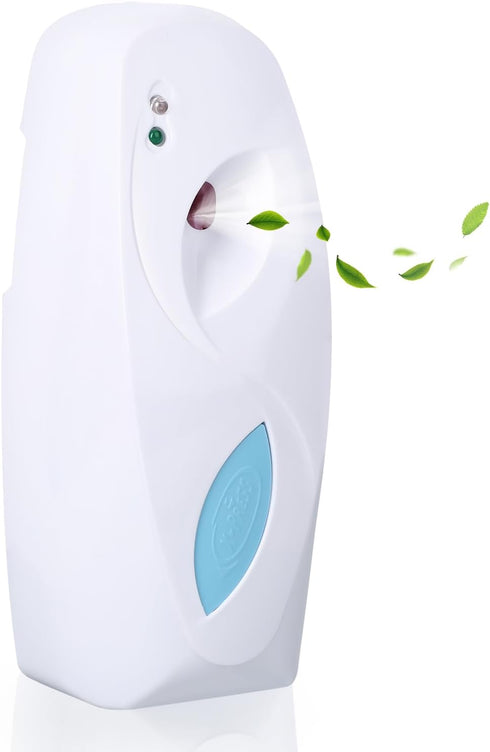 Automatic Air Freshener Spray Dispenser Wall Mounted/Free Standing Auto Sensor Spray Dispenser for Bathroom Washroom Hotel Office White...