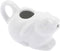 Ceramic Cartoon Milk Jug White Pitcher Rabbit Creamer Dispenser Mini Creamer Pitcher Tea Pot Ceramic Mini Rabbit Creamer with Handle Mini Syrup Pi...