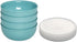 KitchenAid Plastic Pinch Bowls with Lids, Set Of 4...