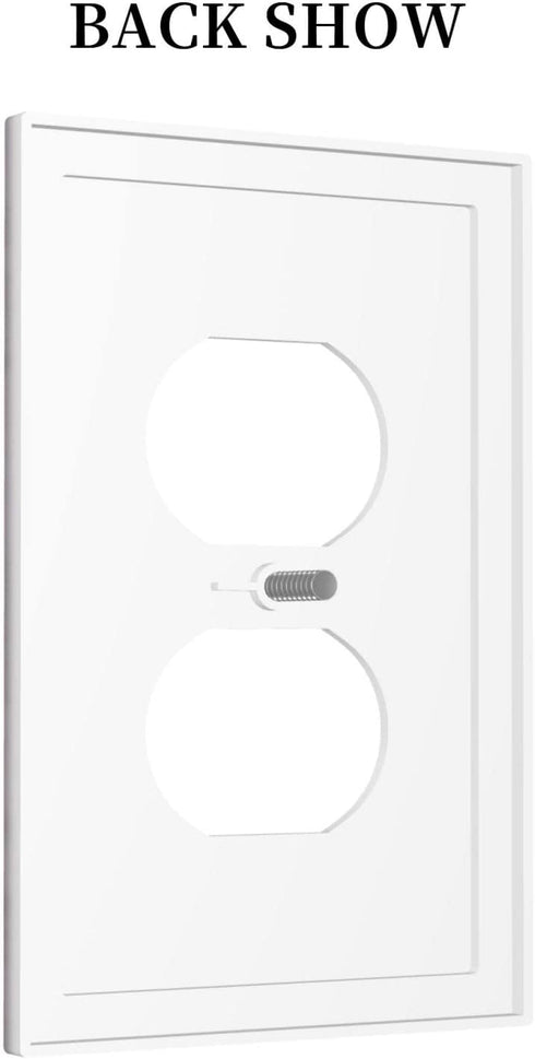 Tropical Summer Beach Sunset 1 Gang Outlet Covers Duplex Receptacle Wall Plate Decorative Electrical Faceplate Lightswitches for Bathroom Bedroom ...