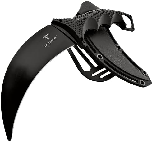 Tactical Knife Hunting Knife Survival Knife Karambit Fixed Blade Knife Razor Sharp Edge Camping Accessories Camping Gear Survival Kit Survival Gea...