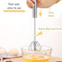 Power Free Hand Press Stainless Steel Egg Beater/Lassi/Butter Milk Maker/Mixer Hand Blender/Rawai, Frother, Stirring Hand Press Blender Pack of 1...