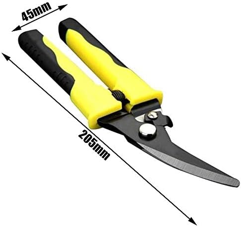 Industrial Scissors Steel Wire Rope Scissor Multi-Purpose Tin Snips ?Scissor Carpet Scissor for Wirerope Stainless Steel Rope Cutter?Garden Prunin...