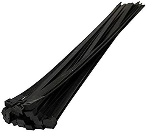 SYD 4 Inch length, 18lb Small size Self Locking Nylon Cable Zip Ties -1000 Piece (Black)...