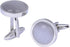 Stainless Steel Round Opal Stone Cufflinks for Men Women French Shirt Cat Eye Cuff Links Business Party in a Gift Box...