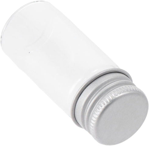12Pcs Sealed Glass Bottles, 10ml Sample Vials, Small Empty Transparent DIY Crafts Vials with Aluminium Caps for Liquids, Powder, Seeds...