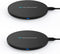 2-Pack 15W Wireless Charger Pad, Compatible with iPhone 15, 14, 13, 12, 11, XS, X, XR, Samsung S24, S23, S22, S21, S20, S10......