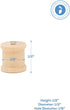 Wooden Spools 1/2 x 1/2 inch Pack of 100 Unfinished Mini Birch Wood Spools, Splinter-Free, for Crafts and Wood Jewelry by Woodpeckers...