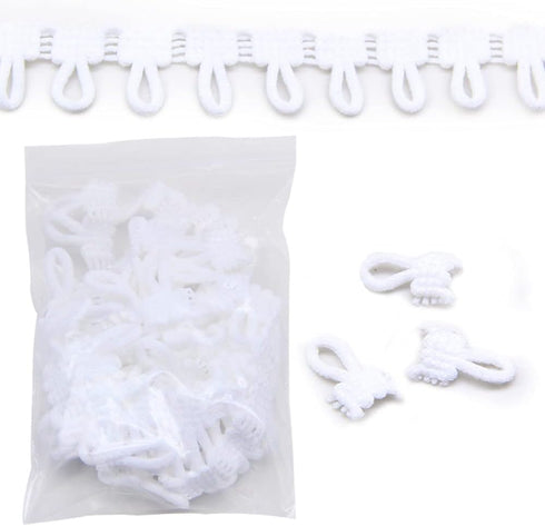 1 Pack 2 Meters Elastic Button Loop and 300pcs buttons for Snowsuit Hat Fur Collar Sewing Accessories DIY...