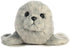 Aurora® Adorable Mini Flopsie™ Harbor Seal Stuffed Animal - Playful Ease - Timeless Companions - Gray 8 Inches...