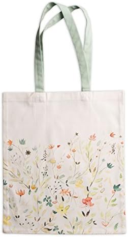 Maison d' Hermine Tote Bag for Women 100% Cotton Reusable Grocery Tote Bags for Shopping Kitchen Beach Travel Perfect Gifts...