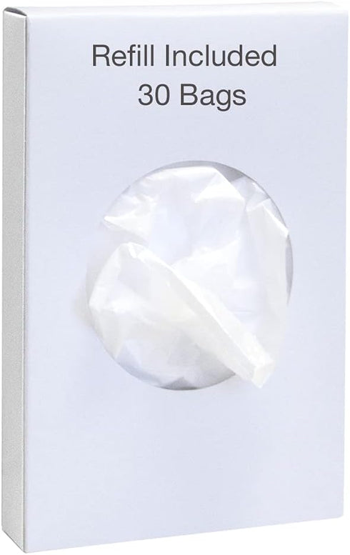 Feminine Hygienic Personal Sanitary Disposal Bag Dispenser, Midnight Black...