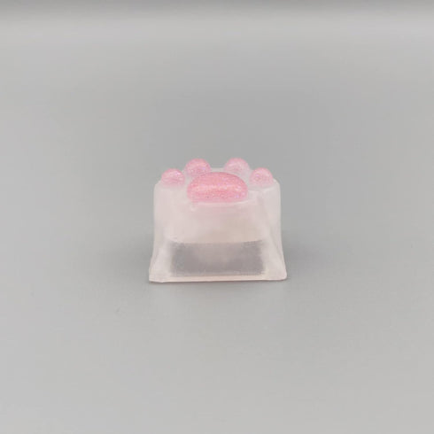 Cat Claw Keycap Backlight Keycap Cute Resin Keycap ESC Keycap Replacement for Cherry MX Switch Mechanical Keyboard DIY Decoration (Pink)...