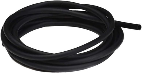 JIH 25 Feet Standard 3/16 inch Airline Tubing Black for Aquariums, Terrariums, and Hydroponics (25FT-Black)...