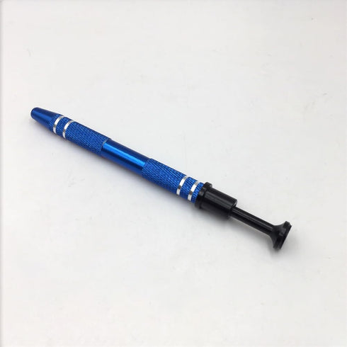 1Pack 4 Prongs Chip Pick,Tweezers Stainless Steel 4-Claw Pick up Tool Jeweler's Pick-Up Tool, for Small Parts Pickup, Grabber for Nails Clamping M...