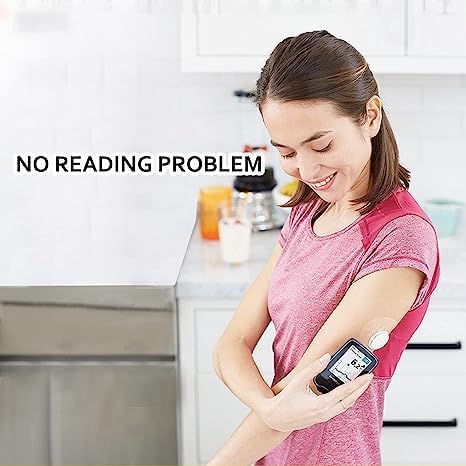 Freestyle Sensor Covers 40Pack, Libre 1/2/3 Sensor Covers Waterproof Sensor Patches for Enlite Medtronic Guardian CGM Tape, Non-Adhesive on The Ce...