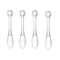 10 Pcs Transparent Acrylic Makeup Sticks Mud Mixing Tool Mask Spatula DIY Face Beauty Makeup Tool Portable Mask Stick Cosmetic Mask Spoon Spatulas...
