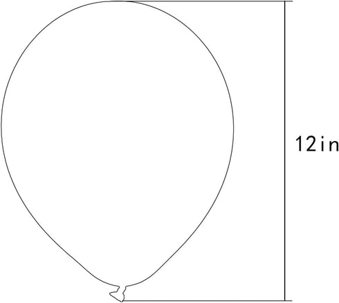 12 inch Clear Balloons Clear Latex Party Balloons Party Decorations Supplies, Pack of 36...