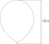 12 inch Clear Balloons Clear Latex Party Balloons Party Decorations Supplies, Pack of 36...